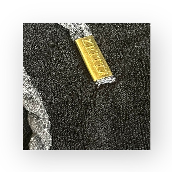 Y2K: new Kritik  Nola Terry Juicy Zipper Kangaroo Pocket  Hoodie  Black  L  - Picture 11 of 16